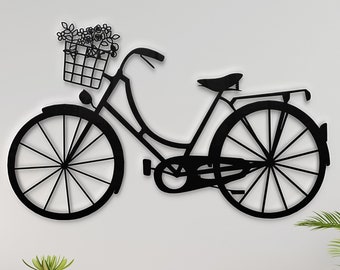 Bike / svg /eps / dxf / ai / cricut / silhouette / clipart / digital files / wall metal art, laser cut file, home decor, instant download.