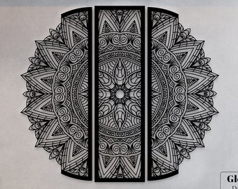 Mandala Wall Art Svg, Buddha Wall Art Dxf, Metal Wall Art, Wall Decor, Above Bed Decor, Wall Decoration cut files,