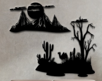 Mountain Nature Landscape Rocky Snowy Peak Range Rock Sierra Valley Terrain Tops Scenery Tattoo Art Logo.DXF .PNG Vector Cut Cutting