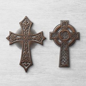 CROSS Bundle Dxf File. Wall decoration Svg File. Laser cut files