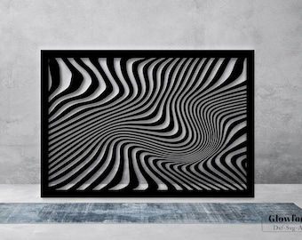 Art deco patterns for decorative partitions, illusion panels, screens | CNC | Laser Cut File Dxf, Svg, Jpg, Cdr, Eps Vector files.