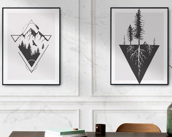 View frame DXF File. Wall decoration SVG File. Laser cut files