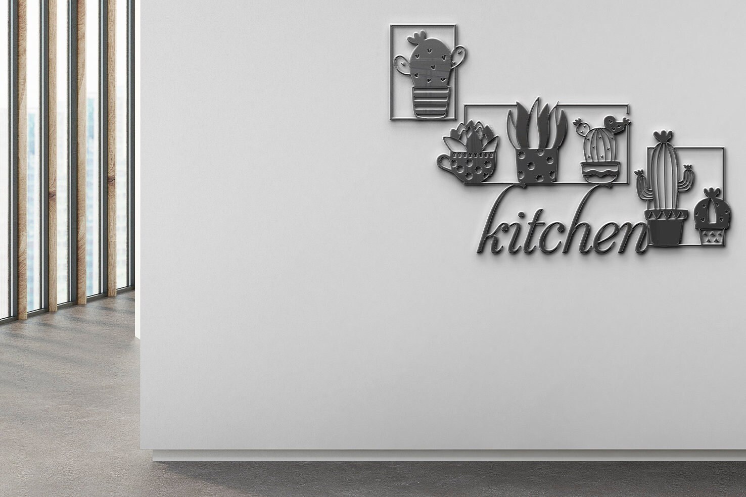 Kitchen DXF File. Wall Decoration DXF File. Laser Cut File Etsy