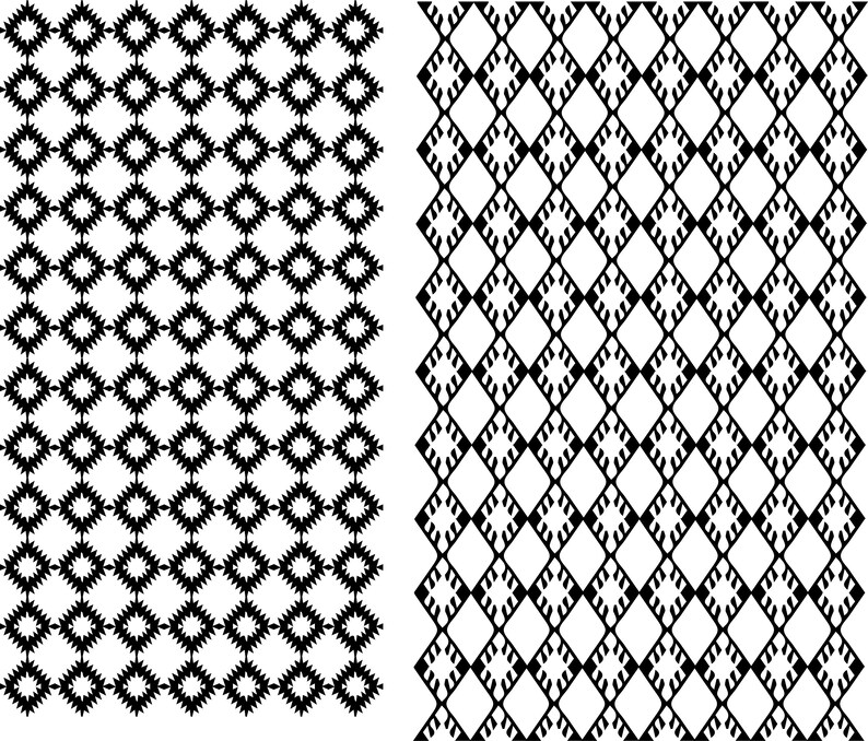 Svg Cut File Pattern Pattern SVG Cutting Files for Cricut and Silhouette Cameo - Etsy