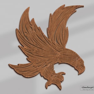 Eagle multilayer SVG/ Eagle cut file/ 3D layer/ Plywood cutting/ Paper cutting/ SVG file/ 3D mandala plywood. Wall decor, Laser cut file.