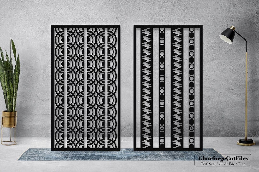 Decortive Panel Pattern Ornamental Art Panels. Pattern Decorative Panels Dxf, Cdr. Interior ...