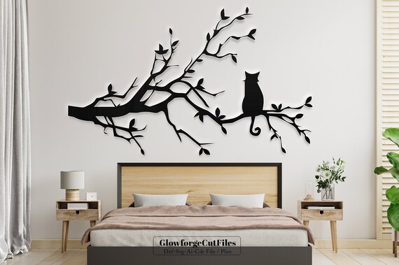 Tree Branches Dxf Autumn Tree Svg Tree of Life Interior - Etsy