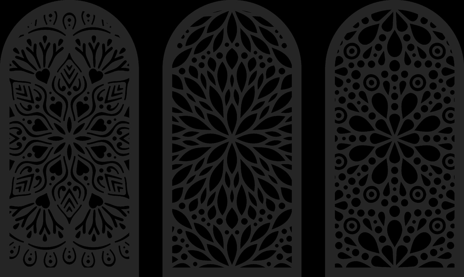 Windows Bundle SVG, Window Frames, Cuttable Design, Window Vector ...