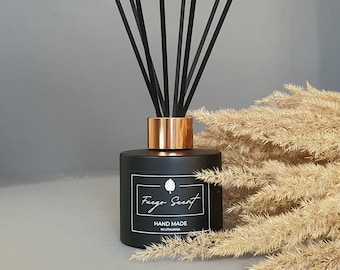 Handmade Reed Diffuser "VELVET PEONY & OUD" 100 ml.
