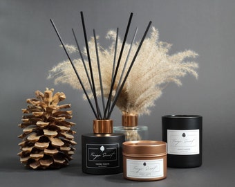 Handmade Reed Diffuser "FRANKINCENSE&MYRRH" 100 ml.