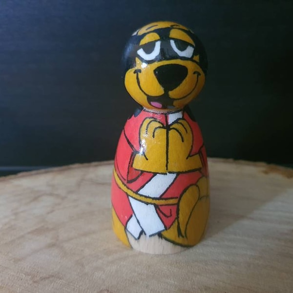 Hong Kong Phooey Wooden Peg Doll