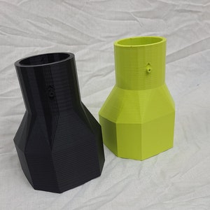 3D Printed Collection Hose Adapter: Ryobi/Hart to Worx Leaf System