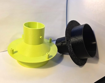Ryobi RY404150VNM to Worx Leaf Collection Adapter