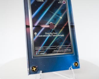 Extended Art Card Frame for Trading Cards | Display Case for Custom TCG Art | Fits Standard Size Cards | Collector Gift Idea | Cleffa