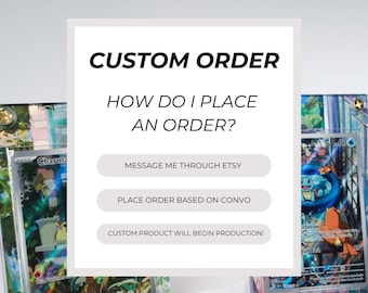 Extended Art Card Frame for Trading Cards | Display Case for Custom TCG Art | Fits Standard Size Cards | Collector Gift Idea | Custom