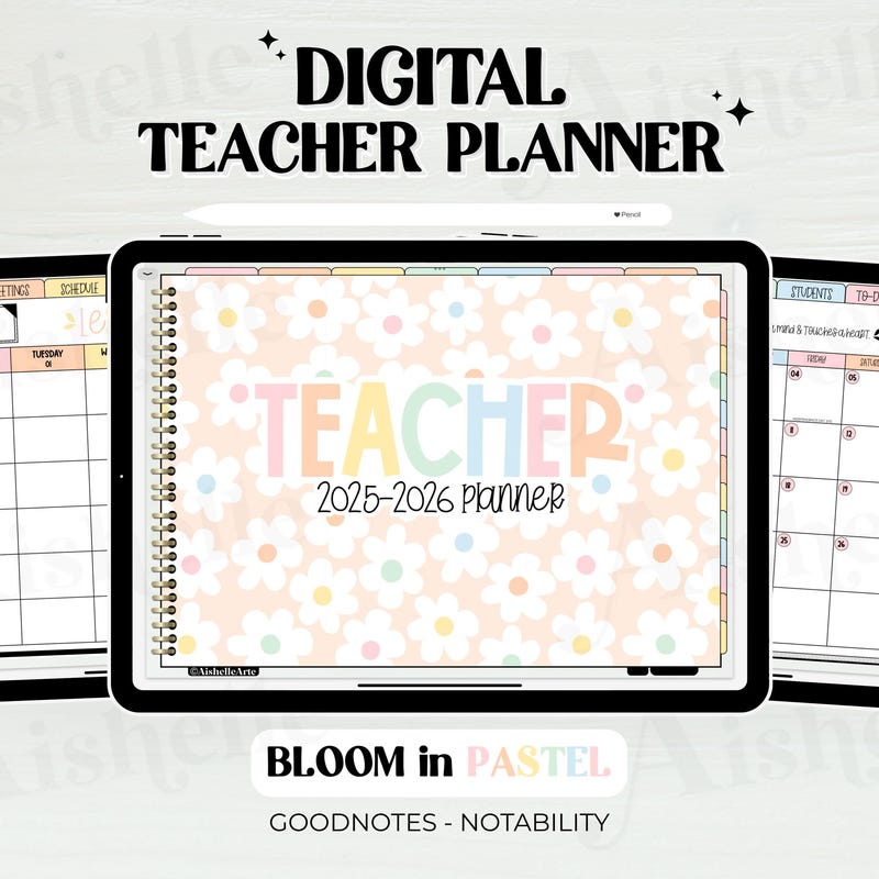 Teacher Planner - Etsy