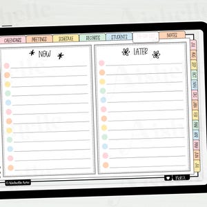 Digital Teacher Planner 2026-2027 | Pastel Flowers Theme | Personal Use | PDF image 9