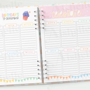 2026-2027 Printable Teacher Planner | Teacher Binder | Pastel Flowers Theme | Personal Use | PDF image 6