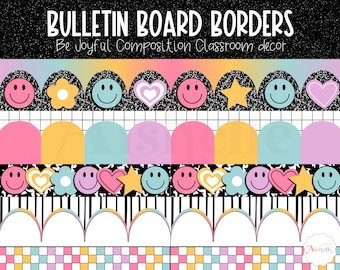 Classroom Bulletin Board Borders | Designs (PDF Pattern