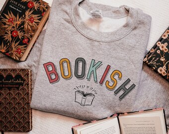 Sudadera Bookish, Book Merch, Reader Book Lover Gift, Sudadera para lectores, Sudadera de maestro, Suéter de bibliotecario, Sudadera de libro