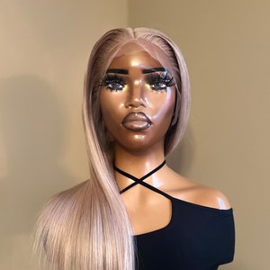 Ash Blonde Goddess 24&quot; Frontal Wig
