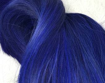 Blue Vietnamese Bone Straight Bundles 16" (Priced Per Bundle)