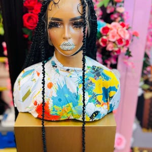 Full Lace Braided Wig (Marley, African Twist, Senegalese)