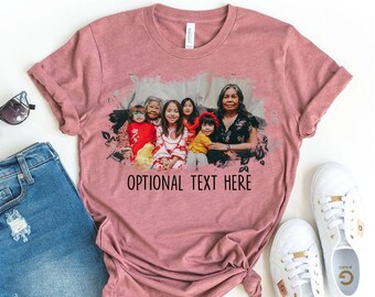 Custom Pet Shirt, Family Picture Shirt, Valentines Day Gift, Custom Shirt, Any Design Any Text, Custom Photo Shirt, Picture On Shirt, Custom