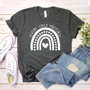 Every Child Matters T-shirt, Equality Shirt, Best Teacher Gift, Best Orange Day Tee, Awareness Top, Teacher Gift, School Shirts, Women&#39;s Tee
