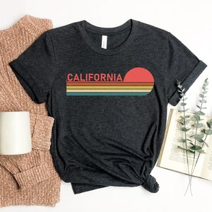 California T-shirt, California Vacation Shirt, Cali Girl Gift, Vacation Tee, Travel Top, California Shirt, Road Trip Gift, State Shirt