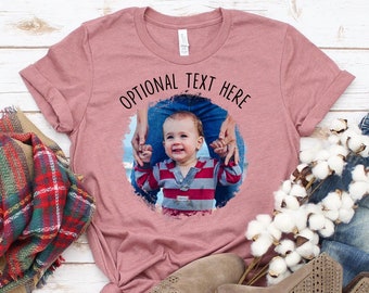 Custom Printing, Custom Made Shirt, Birthday Photo Shirt, Family Picture, Custom T-shirt, Personalized T Shirt, Personalize Shirt