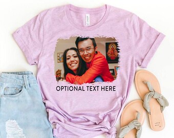 Personalized Shirt, Customize Gift, Custom Tshirt, Custom Picture Tee, Custom Family Shirt, Picture On Shirt, Customized Tshirt, Photo Shirt