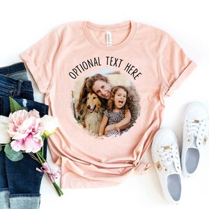 Personalized Shirt, Gift For Her, Family Shirts, Couple Tshirts, Custom Photo Shirt, Family Picture, Custom Made Shirt, Personalized T Shirt