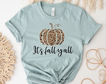 Happy Fall Shirts for Women | Southern Fall Shirt | Autumn Shirt | Thanksgiving T-Shirt