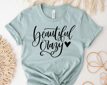 Bellissima maglietta pazza, camicia country, regalo di musica country, maglietta del festival musicale, top del festival, camicie da donna, maglietta della proposta di matrimonio