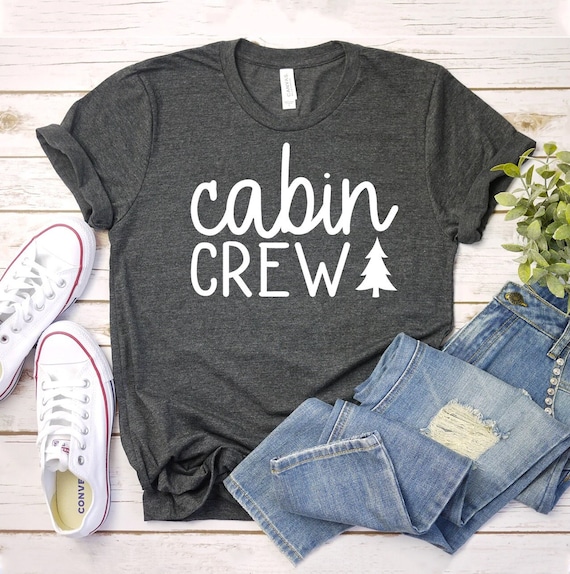 Cabin Crew T-shirt, Airplane Shirt, Flight Crew Tee, Campfires Gift, Fishing Shirt, Family Camping Tee, Family Reunion Top, Lake House Shirt