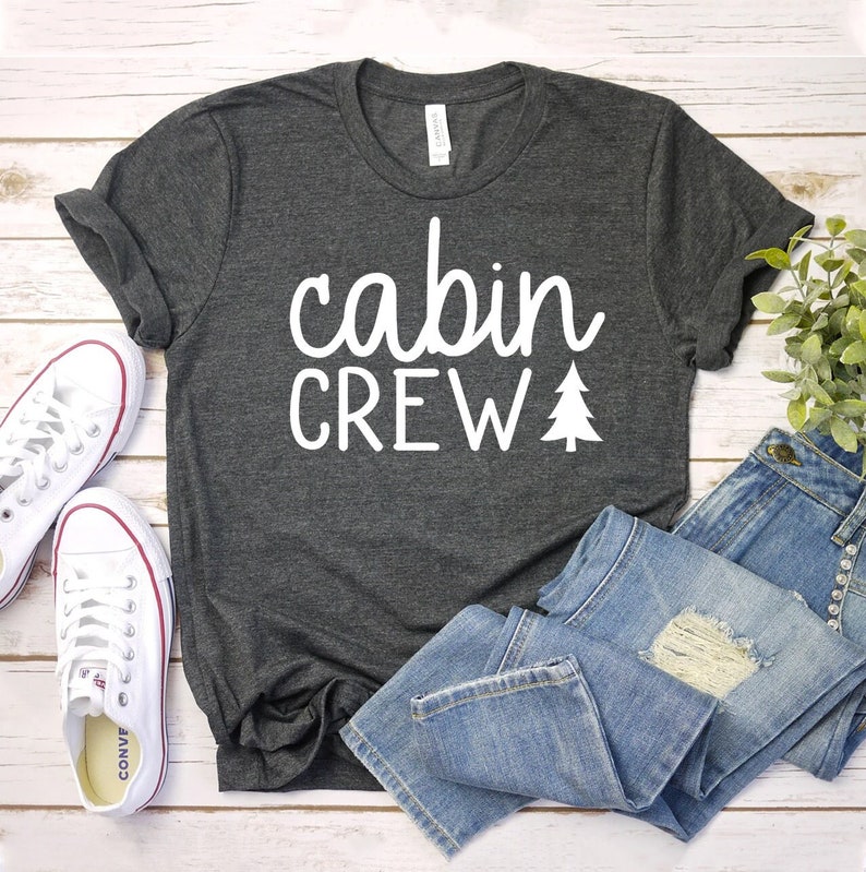 Cabin Crew T-shirt, Airplane Shirt, Flight Crew Tee, Campfires Gift, Fishing Shirt, Family Camping Tee, Family Reunion Top, Lake House Shirt image 1