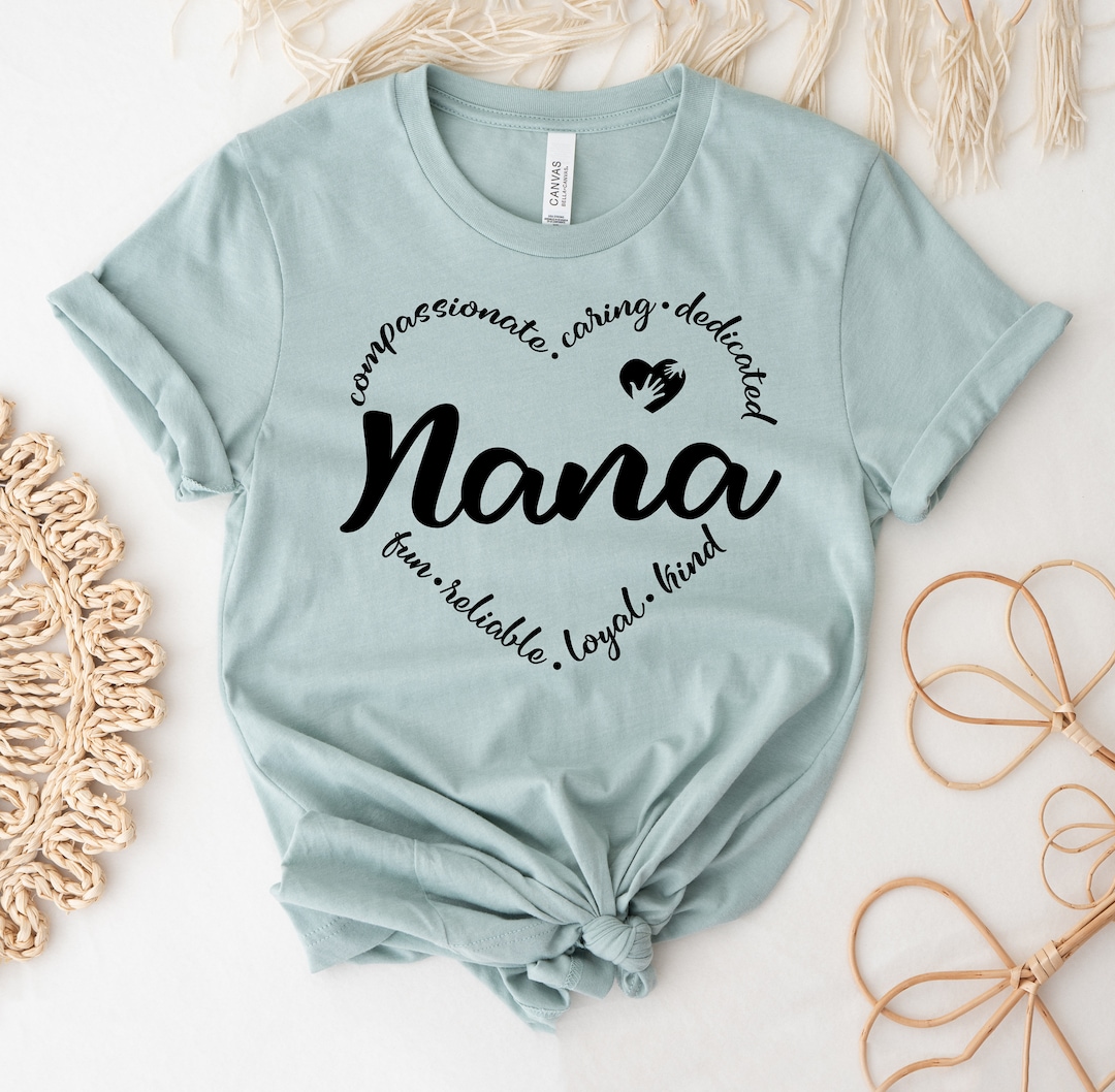 Nana T-shirt, Grandma Shirt, Mothers Day Gift, Blessed Nana Tee