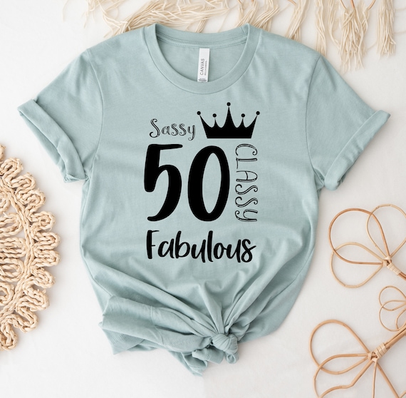 Shirts for 50th birthday sale