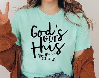 Gott hat diese Cheryi T-Shirt, christliches Shirt, Waymaker T-Shirt, religiöses Shirt, Weihnachtsgeschenk, Glaube Shirts, christliches T-Shirt, Gott Top