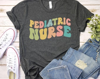 Pediatrische verpleegkundige T-shirt, Peds verpleegkundige Tee, verpleegkundige shirts shirt, kerstcadeau, verpleegkundige tee, verpleegschool top, Rn verpleegster shirt, verpleegkundige gift