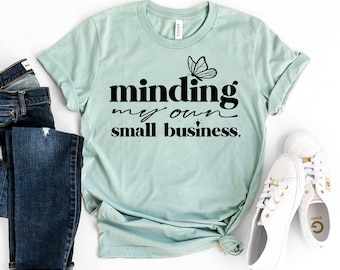Small Business Owner T-Shirt | Entrepreneur Tshirt | Business Owner Gift | Boss Mama Shirt
