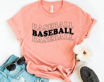 Baseball T-shirt, Baseball Mom Shirt, Love Of Sports Gift, Team Love Gift, Sports Shirts, Softball Gift, Baseball Fan Shirts, Game Day Tee