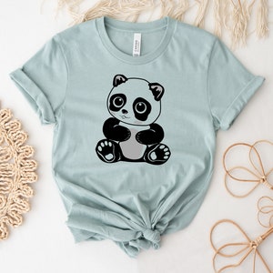 Panda T-shirt, Panda Shirt, Animal Lover Gift, Cute Panda Shirt, Panda Team Tee, Nature Lover Gift, Love Panda T-shirt, Panda Birthday Shirt