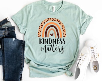 La bondad importa camiseta, camisa inspiradora, camiseta motivacional, mejores días por delante, regalo de salud mental, camisas positivas, camiseta ser amable