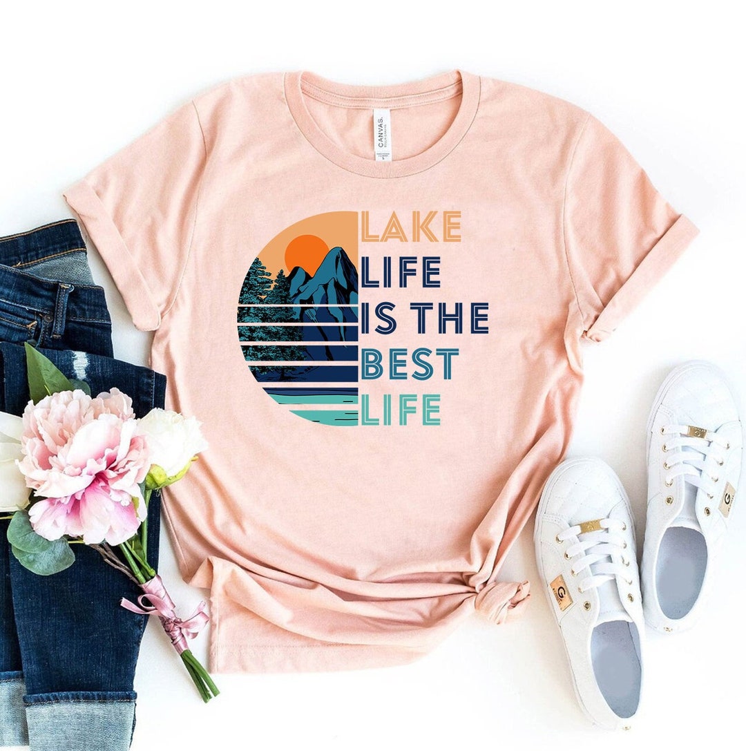 Lake Life is the Best Life T-shirt, Summer Vacation Shirt, Camping