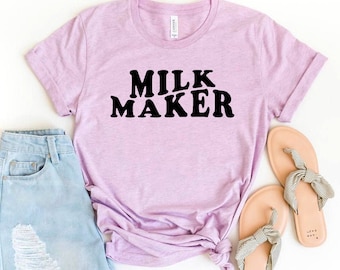 Maglietta Macchina per il latte, maglietta per allattamento, regalo ispiratore, maglietta per neo mamma, maglietta per mamma, maglietta per la Festa della mamma, maglietta per prenascita, regalo per mamma