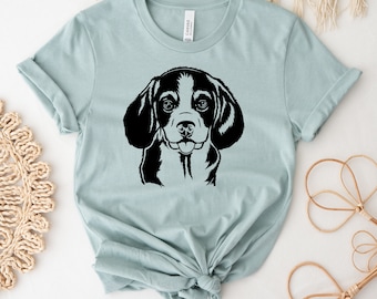 Hondenshirt beagle, shirt huisdierliefhebber, cadeau hond mama, T-shirt beagle minnaar, shirt beagle eigenaar, cadeau beagle mama, hondenshirt, hondenshirt beschermen