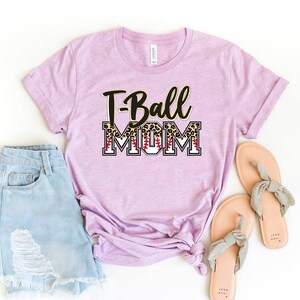 T-ball Mom T-shirt, Mothers Day Shirt, Teeball Gift, Cute Shirts, Birthday Gift, Best Mom Shirt, Cheering Mom, Game Day Tee, Mama Shirts