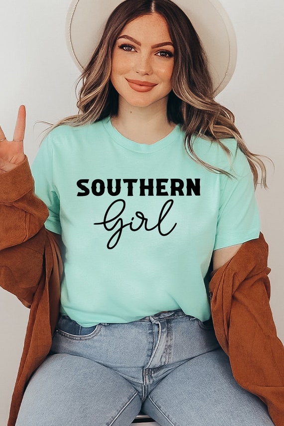 Camiseta Southern Girl Top de mujer Camisa Boho Regalo de mujer joven Camiseta vaquera Town Girl Top Camiseta surena Camisas de musica country Etsy Espana